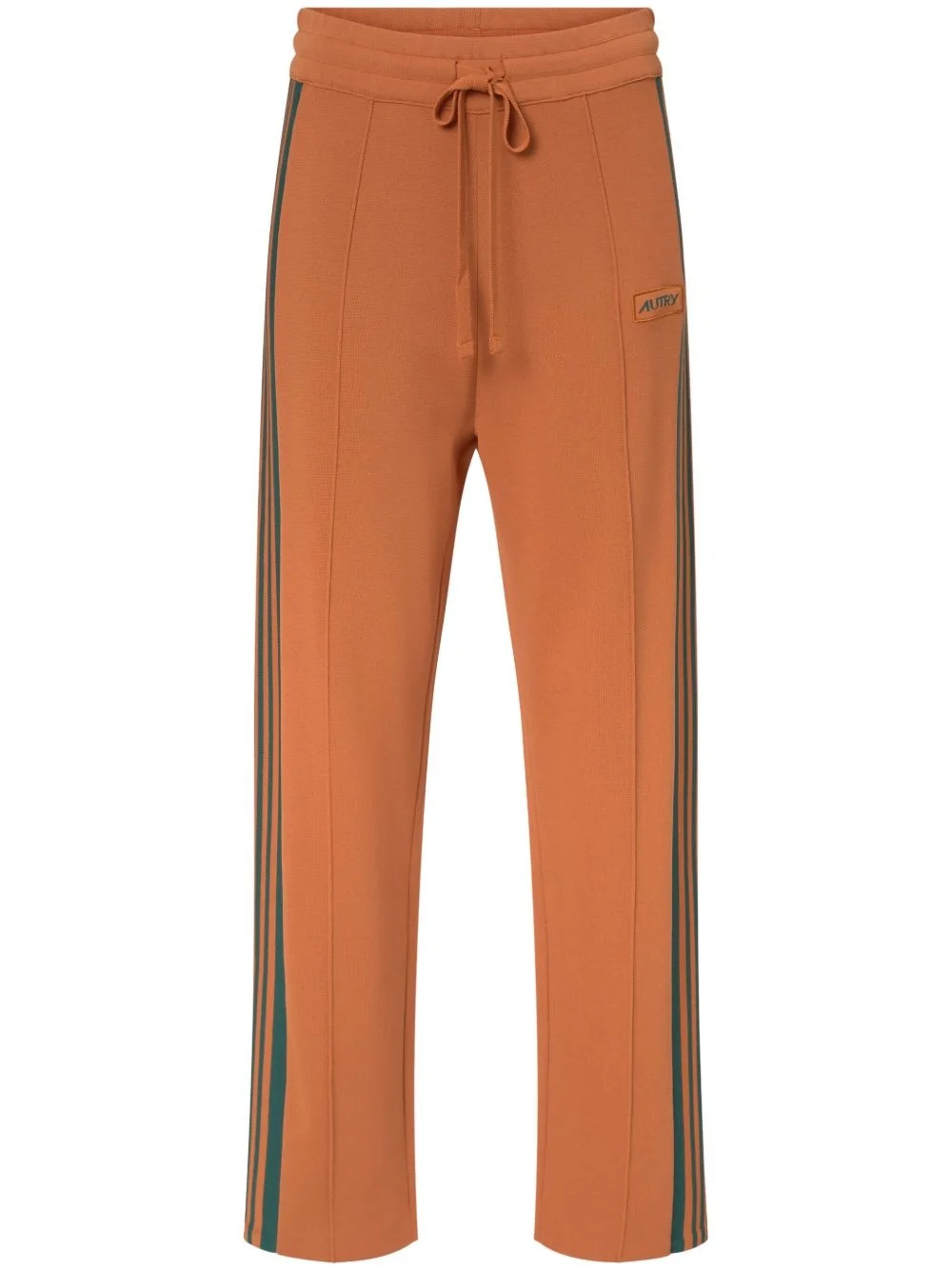 logo-embroidered drawstring-waist track pants - 1