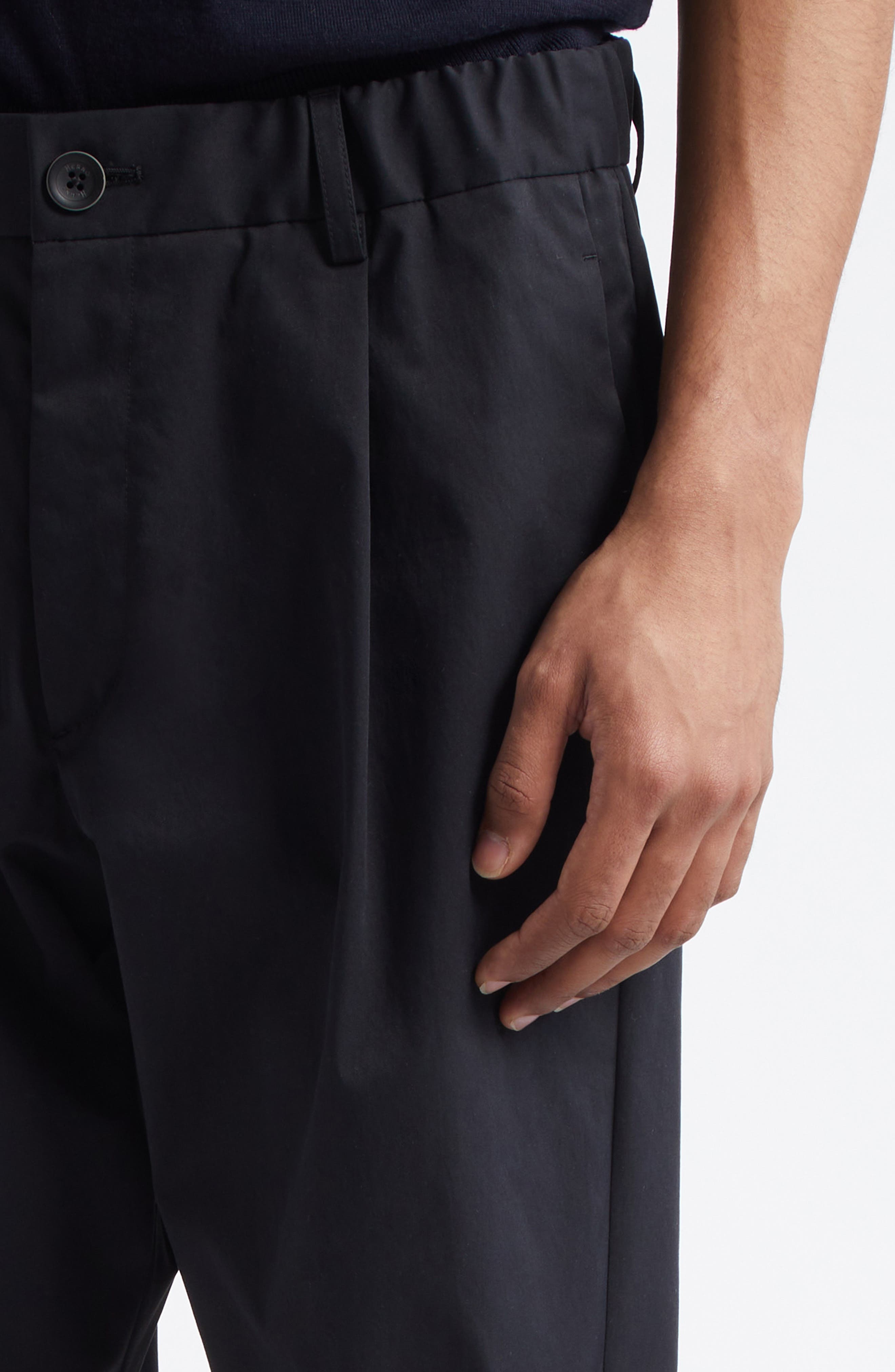 Herno Pleated Pants in Black at Nordstrom - 4