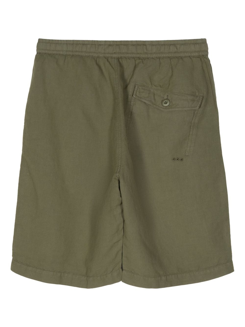 embroidered-motif hemp deck shorts - 2