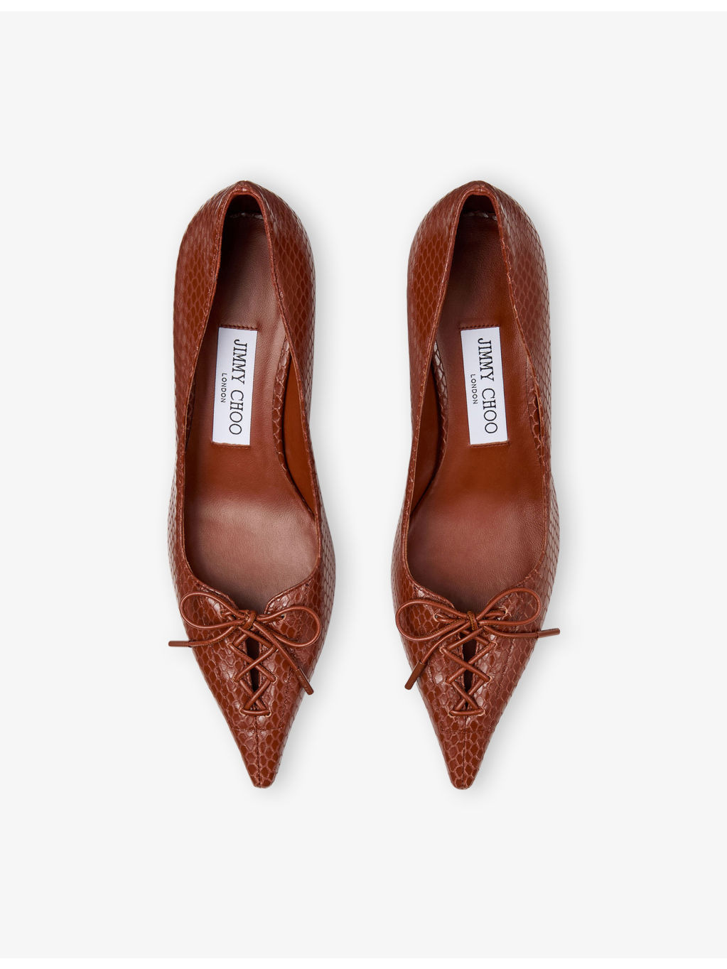 Scarlett 50 Printed Leather Pumps - 2