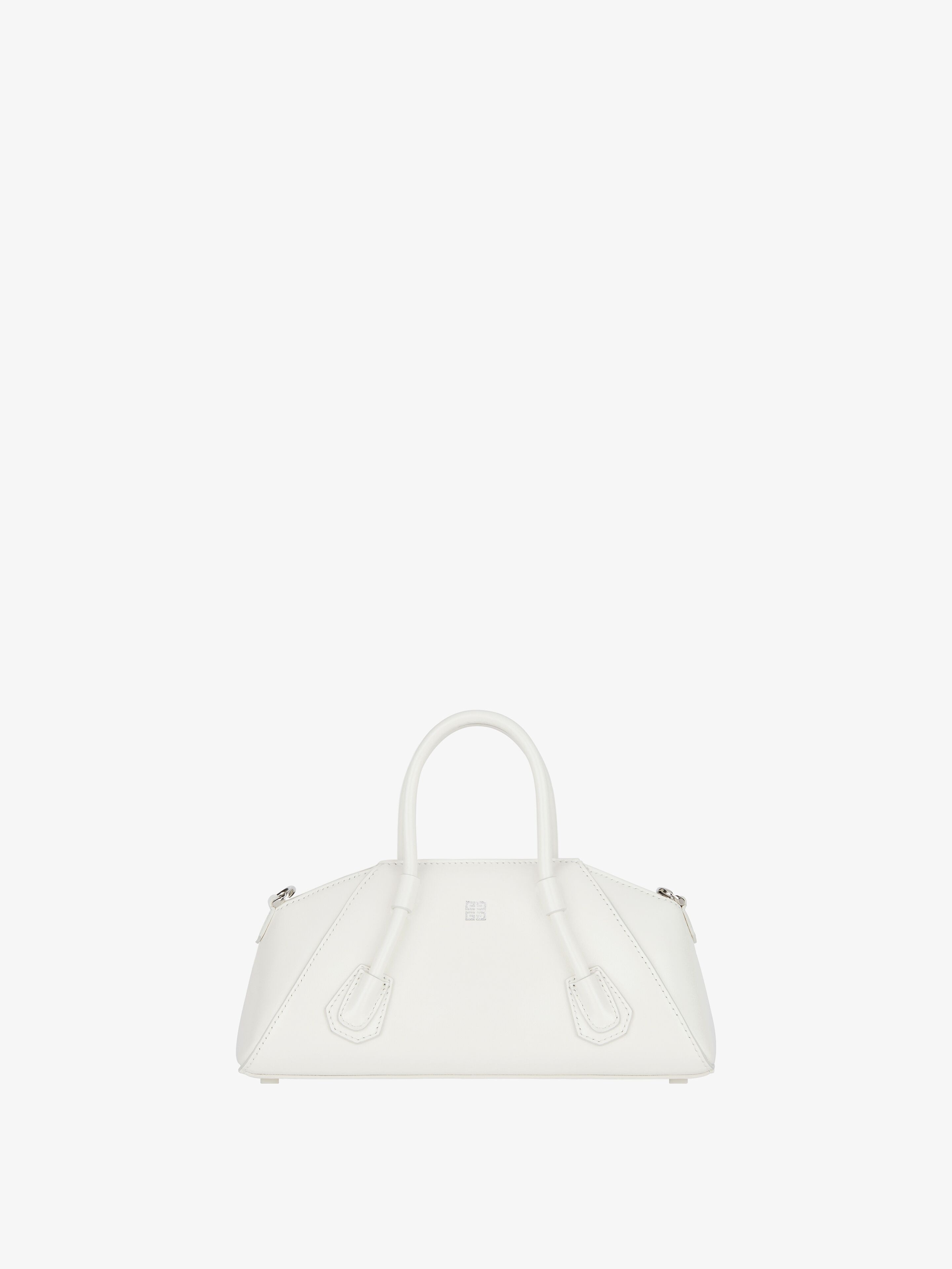 MINI ANTIGONA STRETCH BAG IN BOX LEATHER - 6