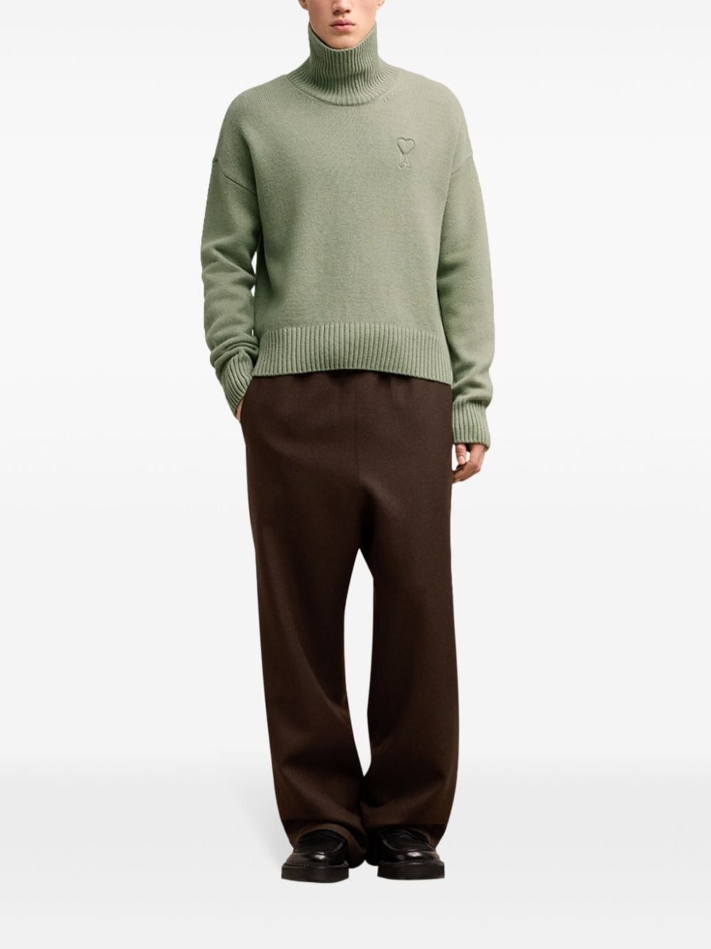 Ami de Coeur wool-cashmere blend sweater - 3