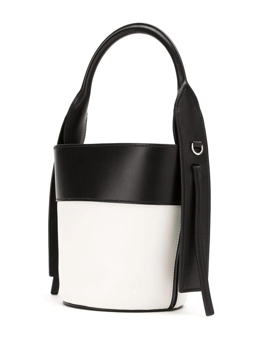 Leather bucket bag - 3