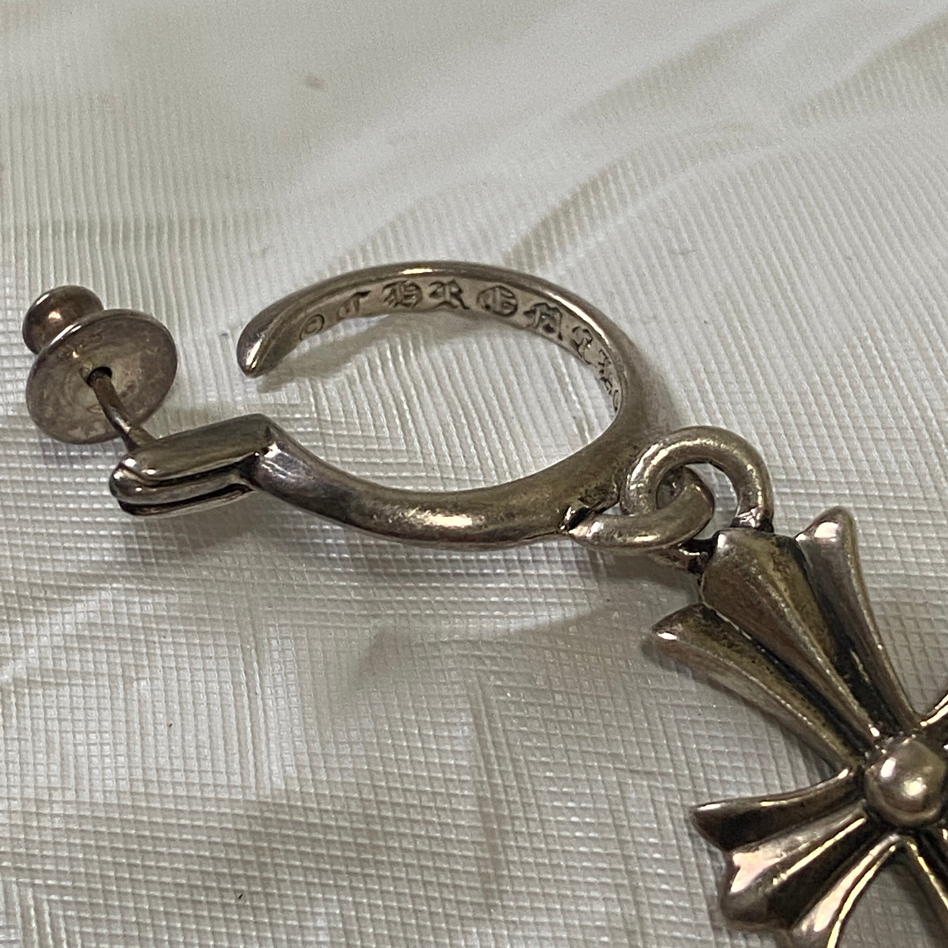 zOthers - Chrome hearts hoop cross earrings - 5
