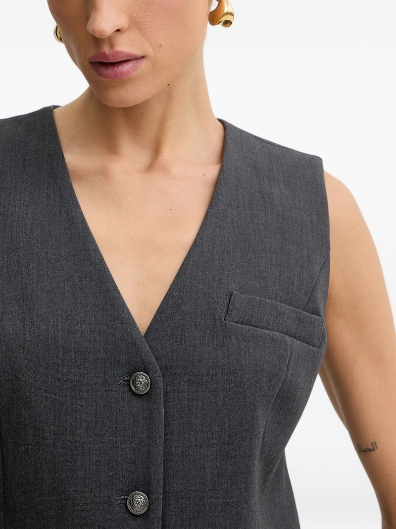 Joandra buttoned blazer vest 4