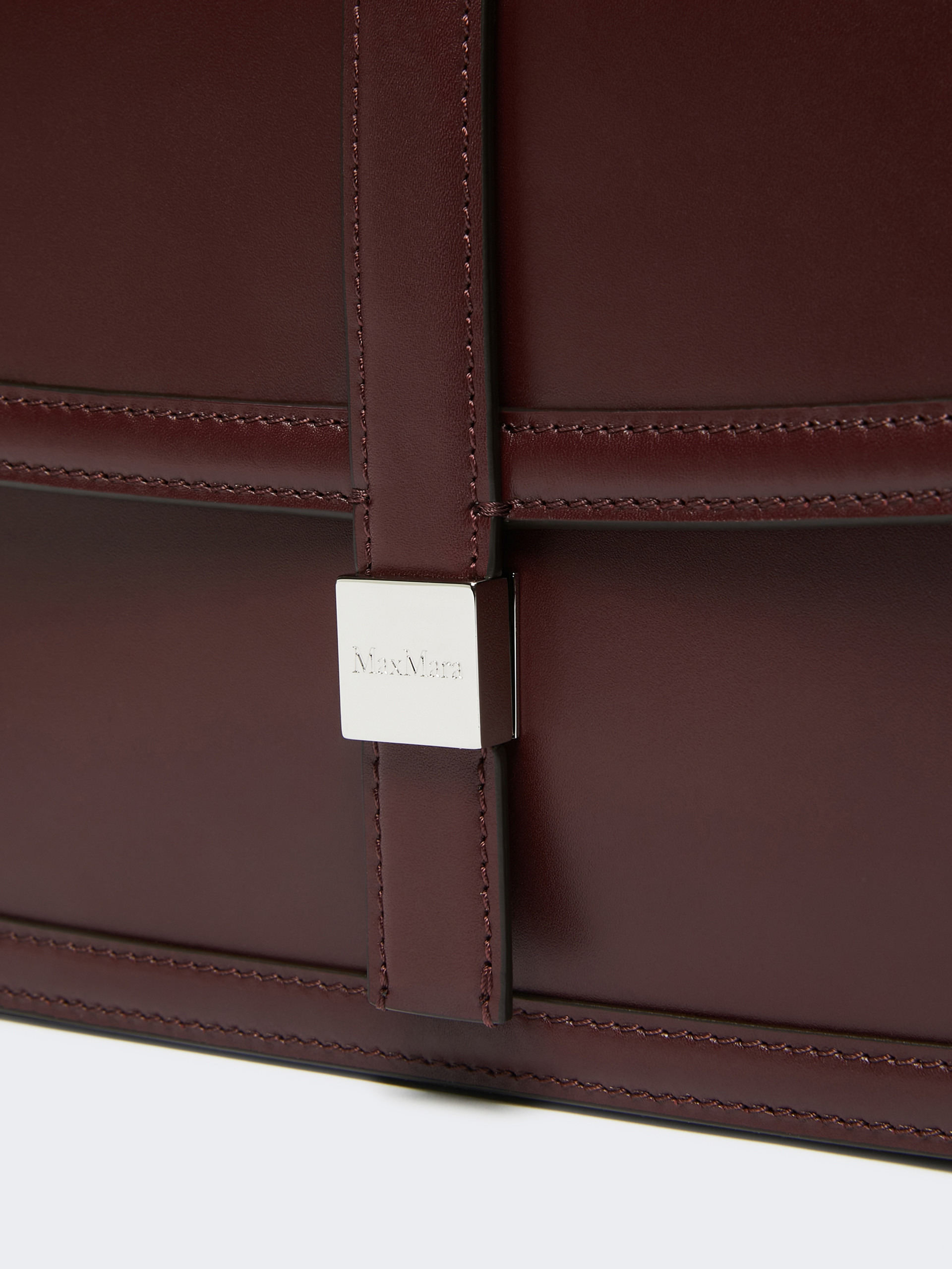 BIANCA Natural leather handbag - 4
