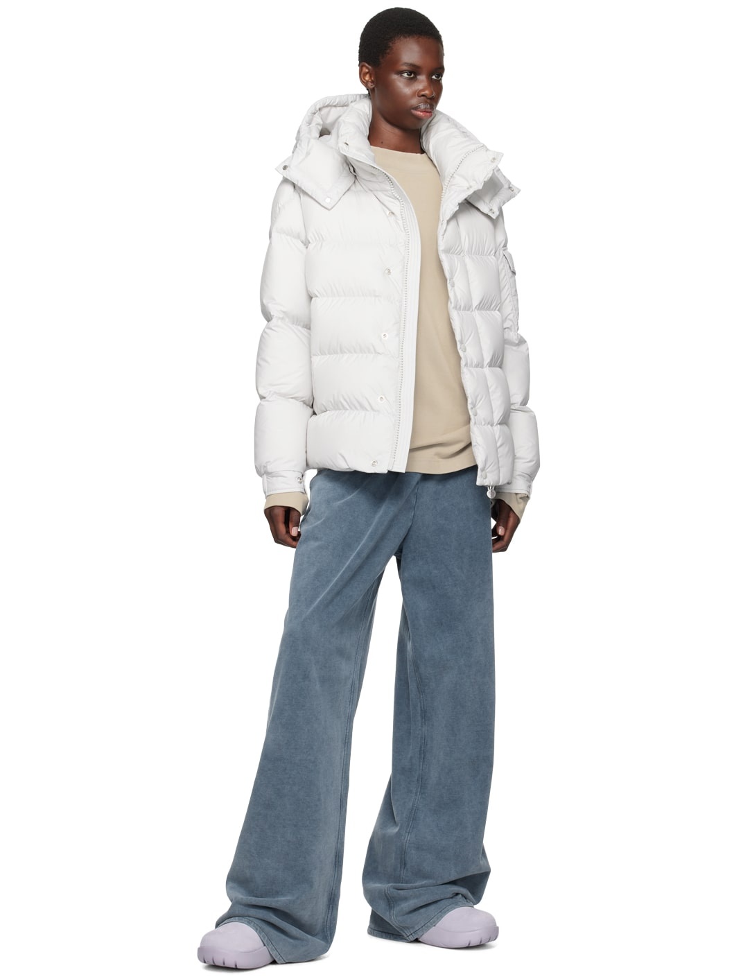 Gray Maya 70 Down Jacket - 5