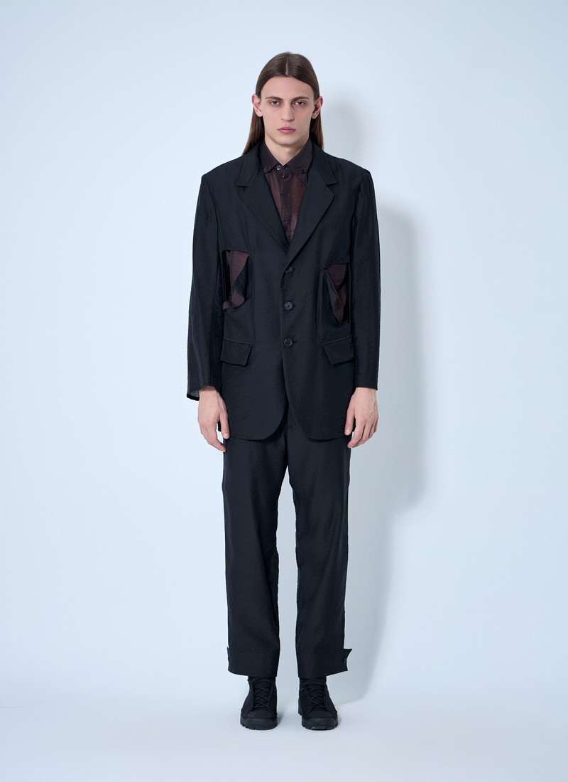 Yohji Yamamoto Cut-Off Single-Breasted Blazer outlook
