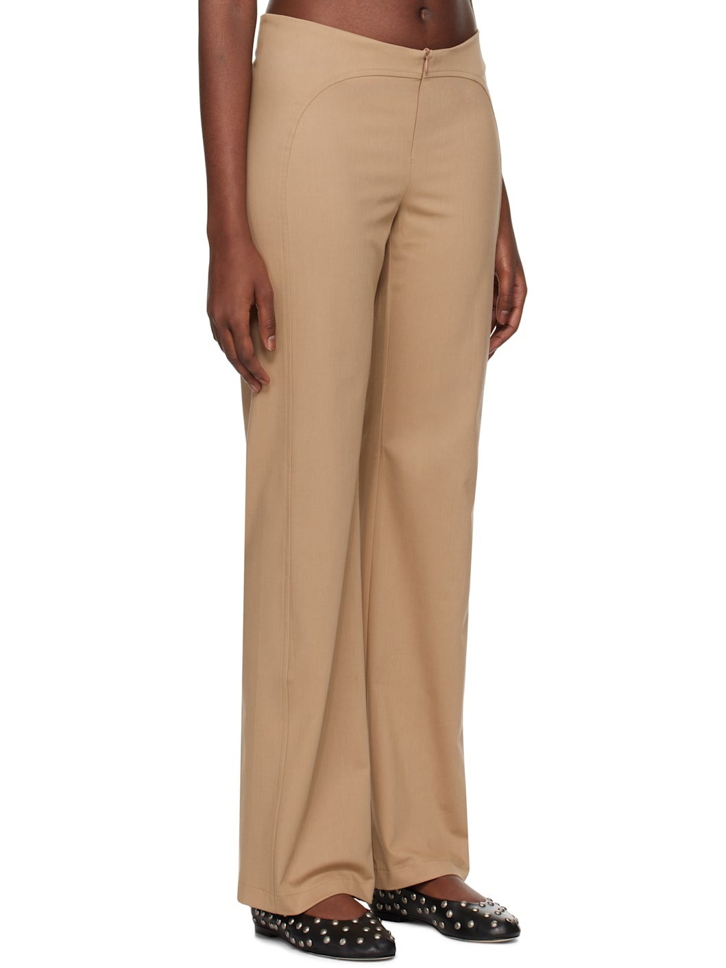 Beige Iris Trousers - 2
