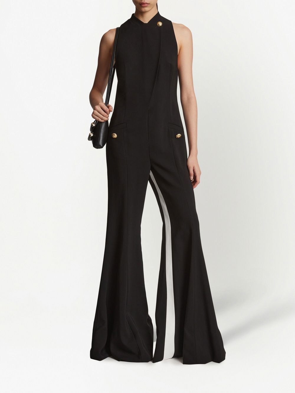 stripe-detail tuxedo trousers - 2
