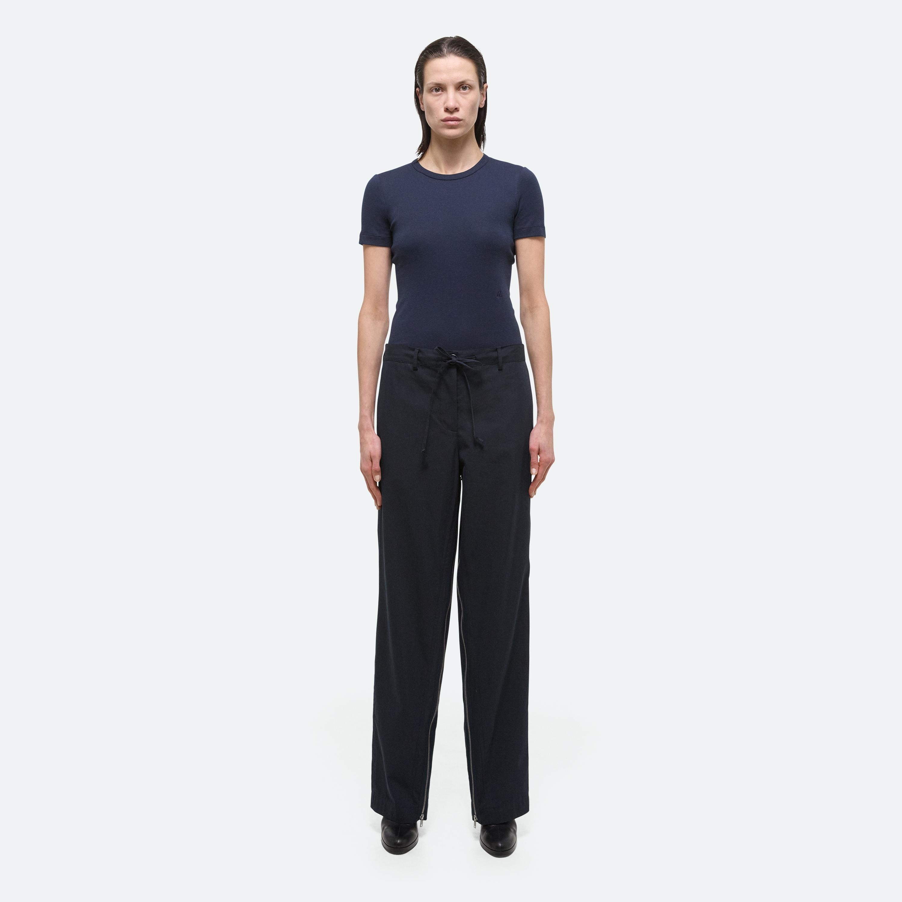 WIDE LEG GUSSET PANTS - 3