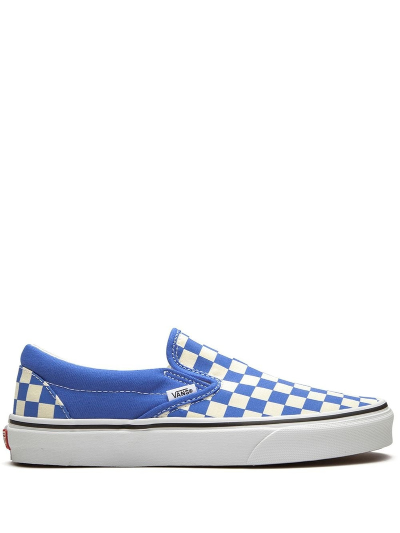 Checkerboard Classic slip-on sneakers - 1