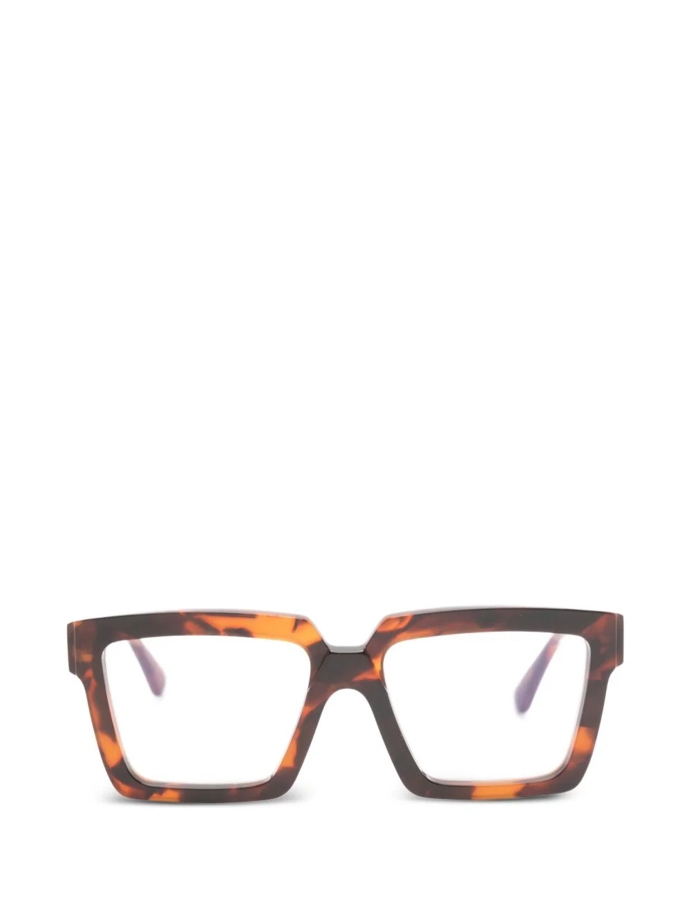 square-frame glasses - 1