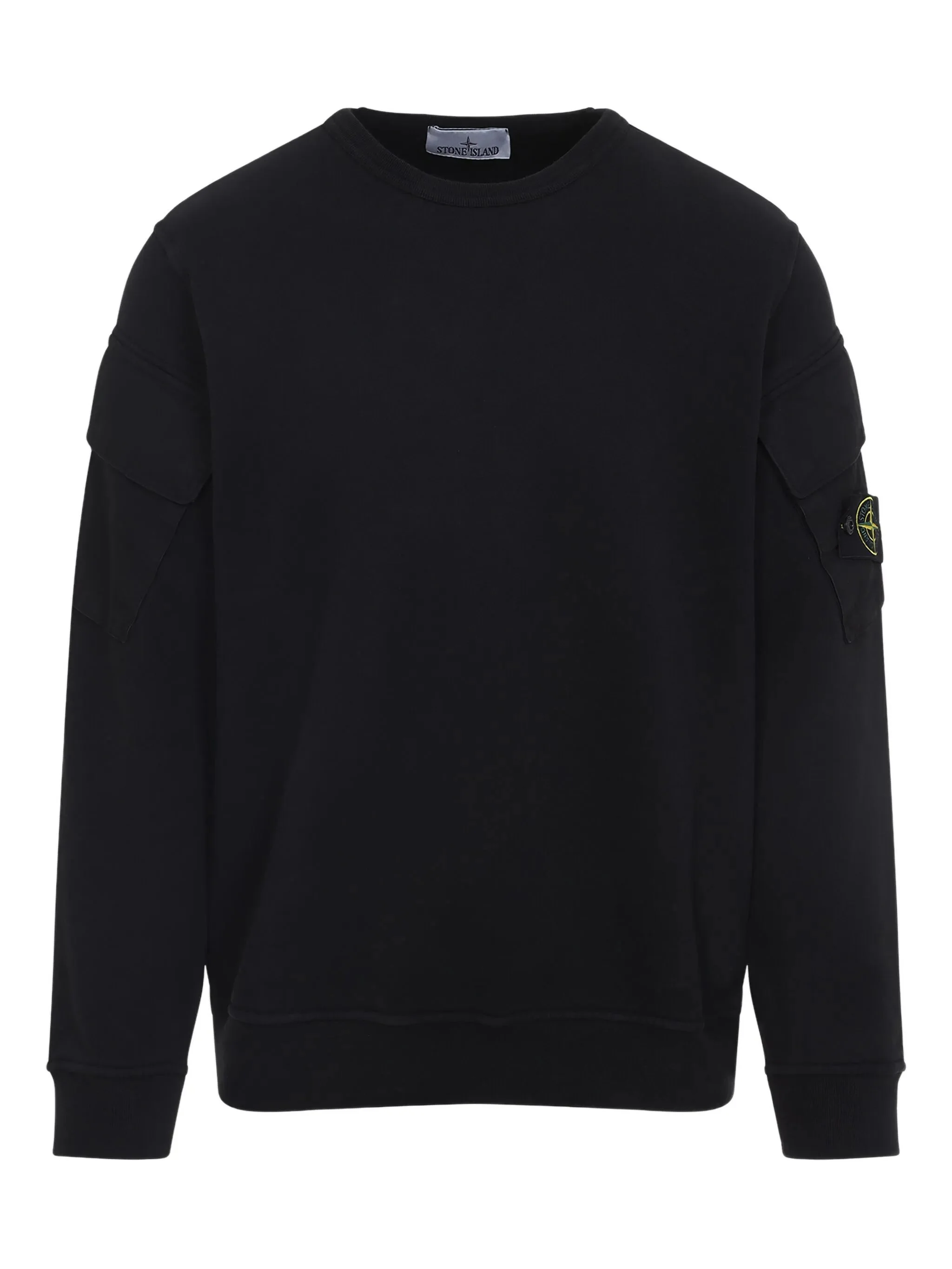 Stone Island Pocket-detail Crew Neck Sweatshirt - 1