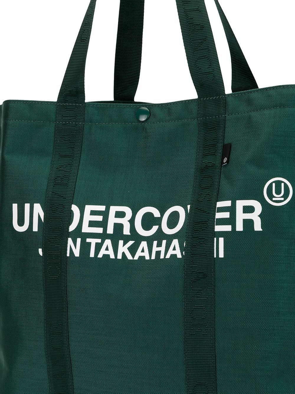 large logo print tote bag - 4