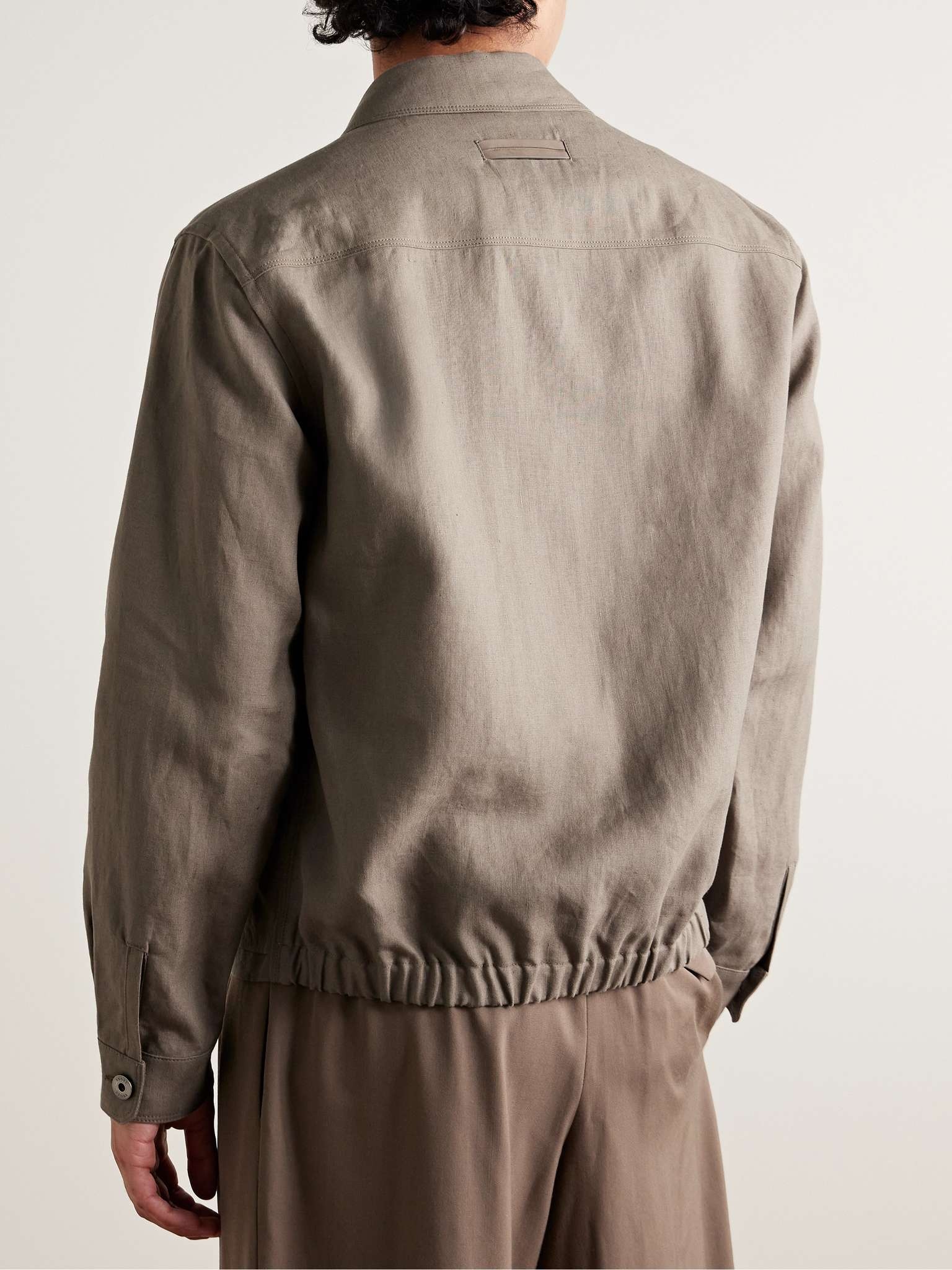 Oasi Linen Bomber Jacket - 4