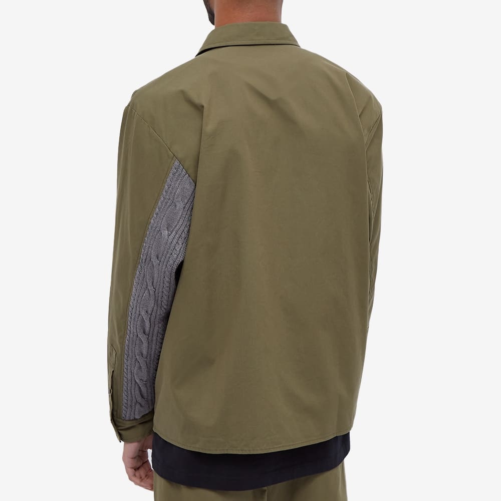 Uniform Experiment Sleeve Panel Overshirt - 5