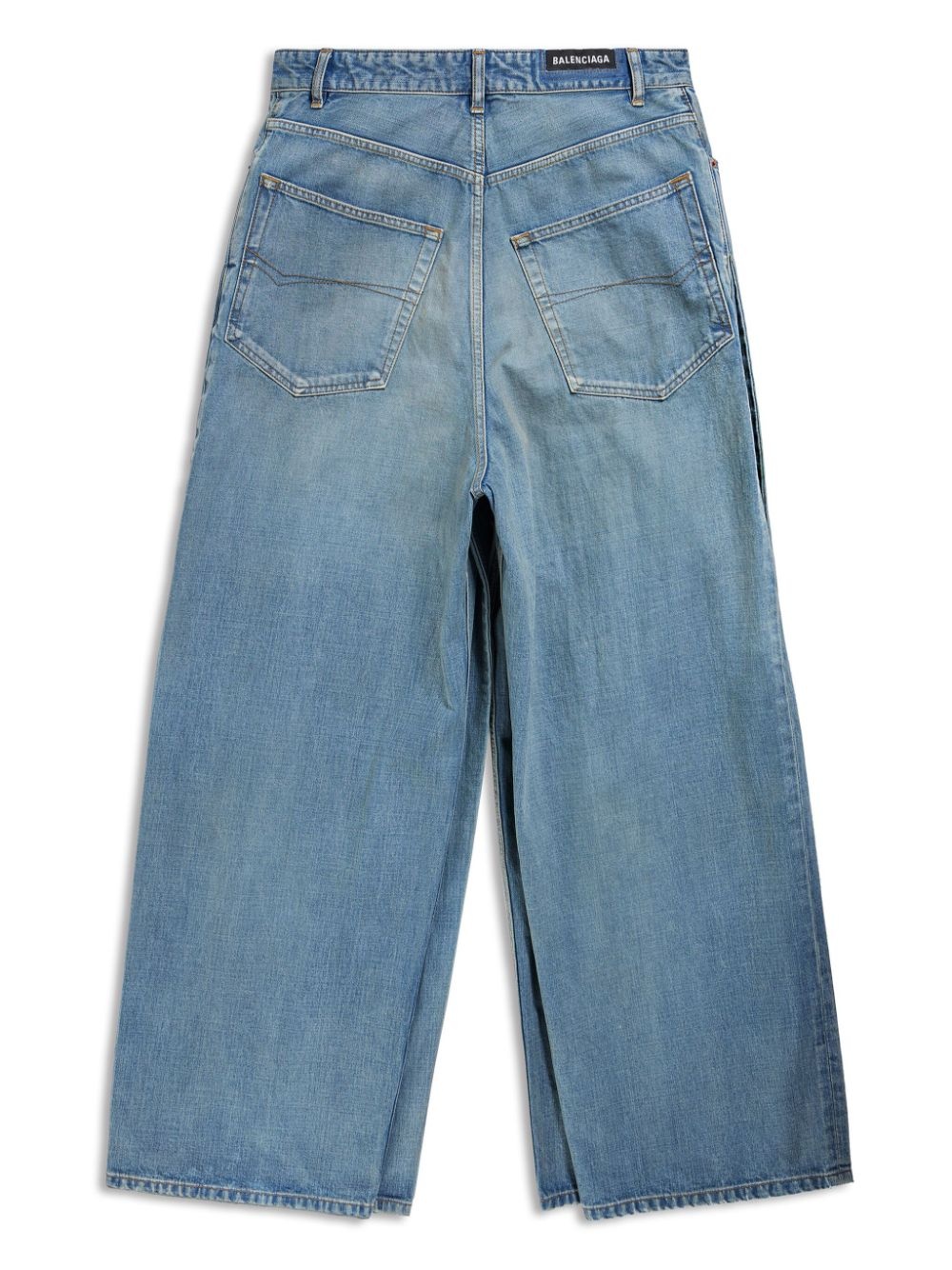 mid-rise baggy jeans - 2