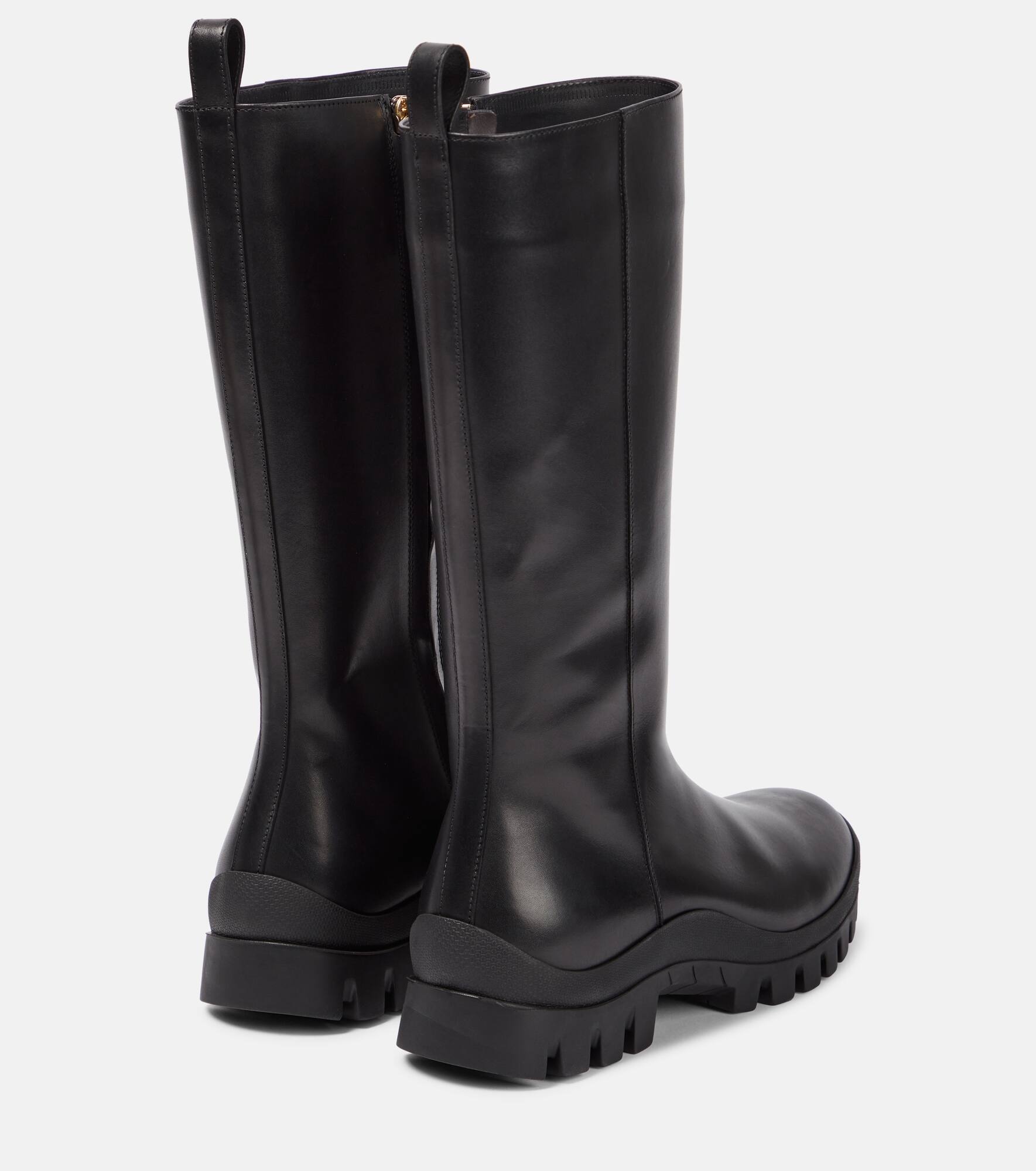 Greta leather rain boots - 3