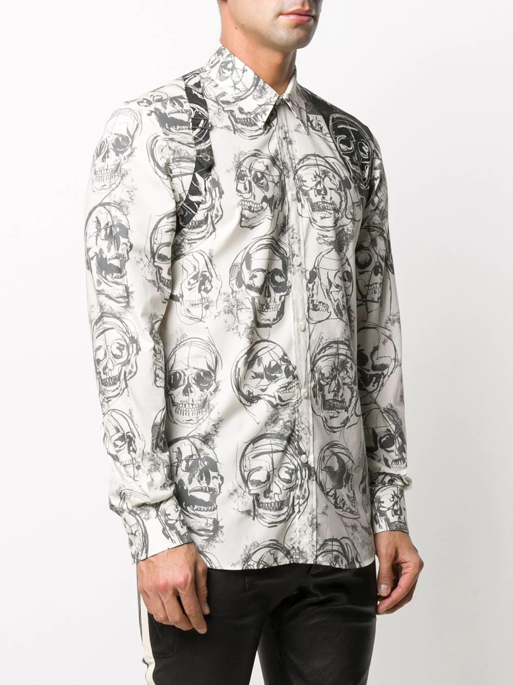 skull print shirt - 3