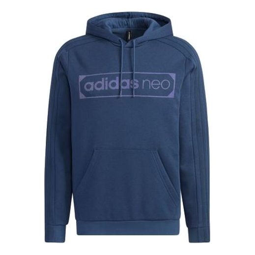 adidas neo M Ssfv1 2 Casual Sports hooded Pullover Blue GP4852 - 1