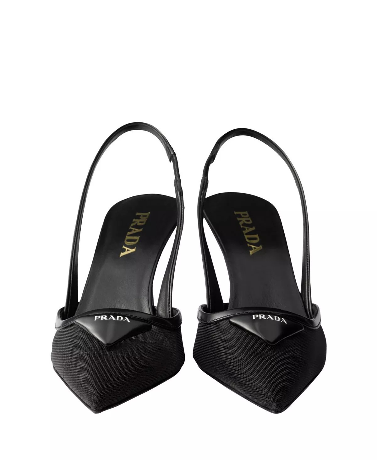 Women's Mesh Fabric Slingback Pumps - 5