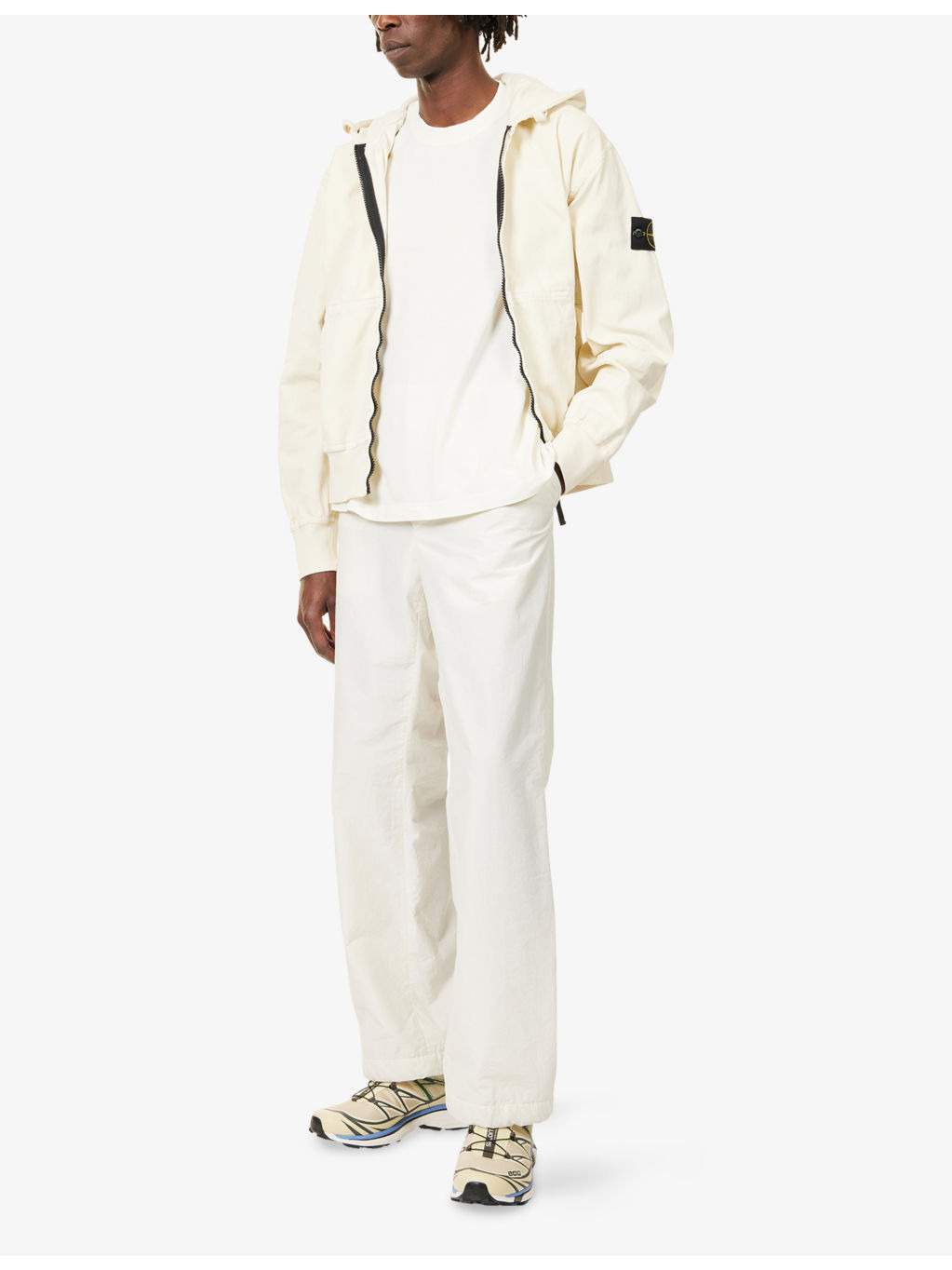 Hooded Regular-Fit Cotton Jacket - 2