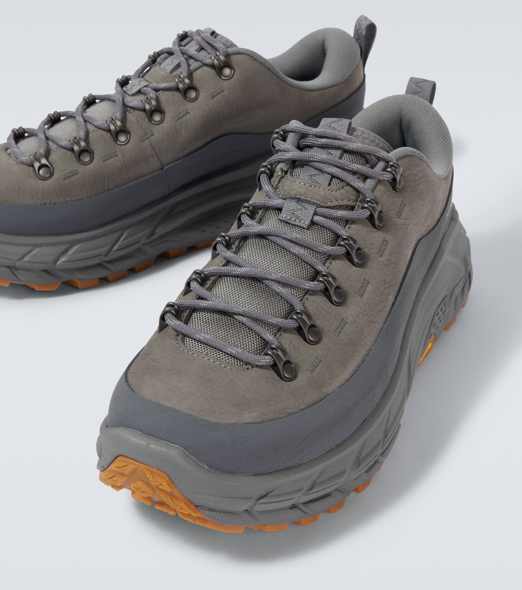 Tor Summit leather-trimmed sneakers - 3