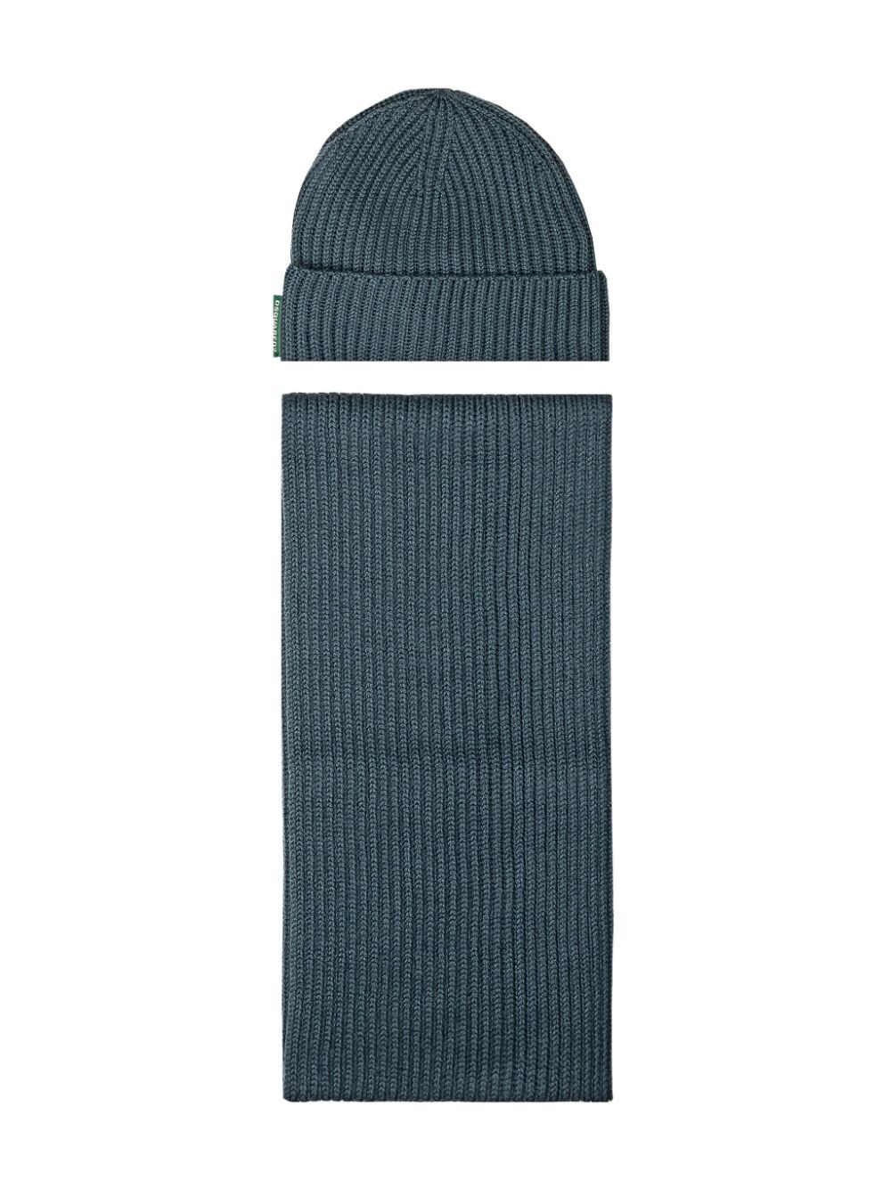 One Life One Planet beanie and scarf set - 2