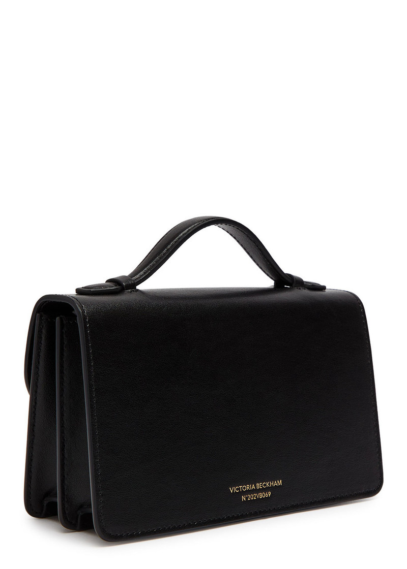 Victoria Beckham Victoria Beckham Dorian Mini Grained-leather top Handle bag outlook