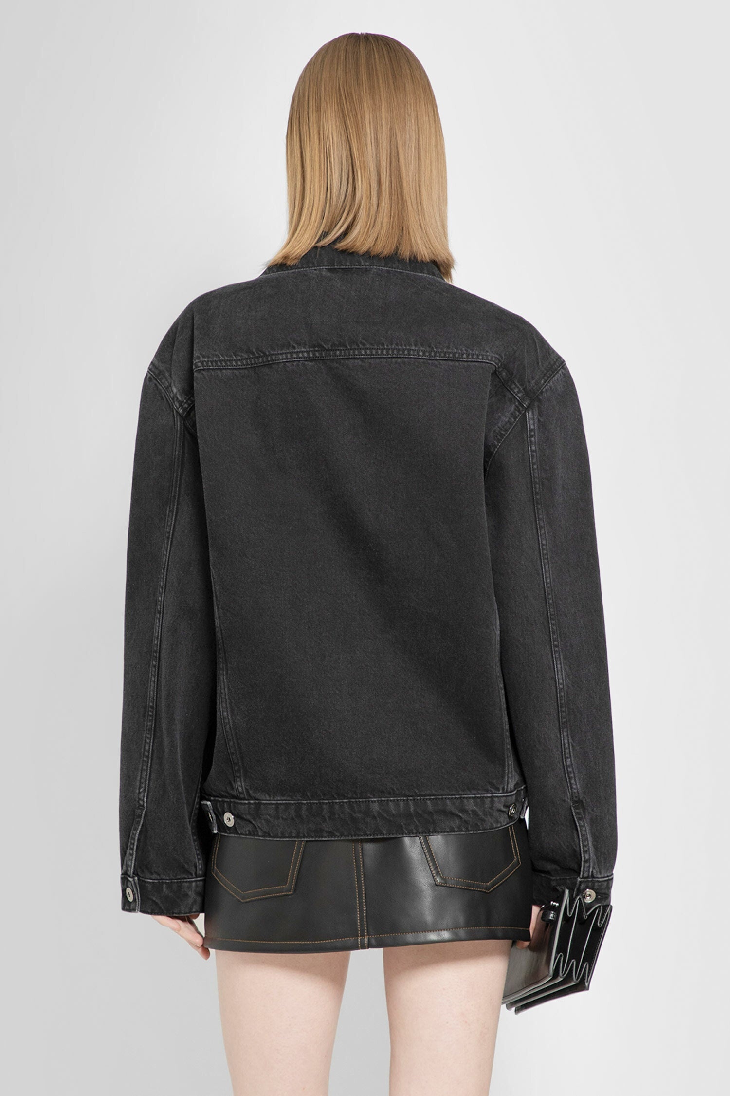 Y/PROJECT WOMAN BLACK JACKETS - 3