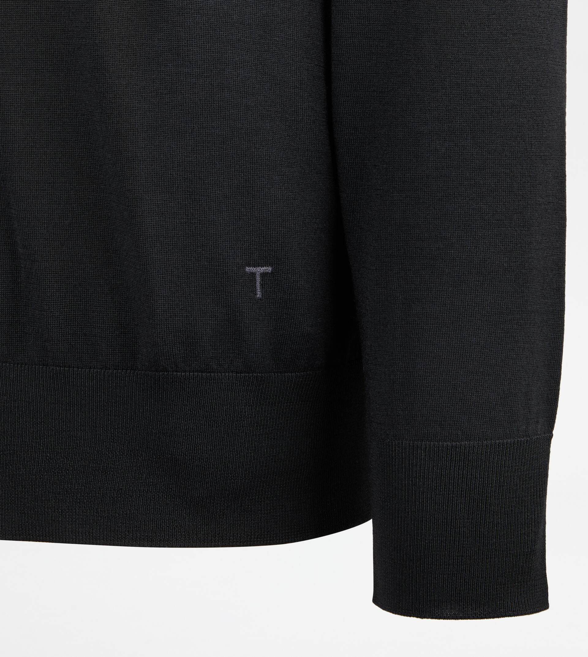 TURTLENECK IN T15 WOOL - BLACK - 3