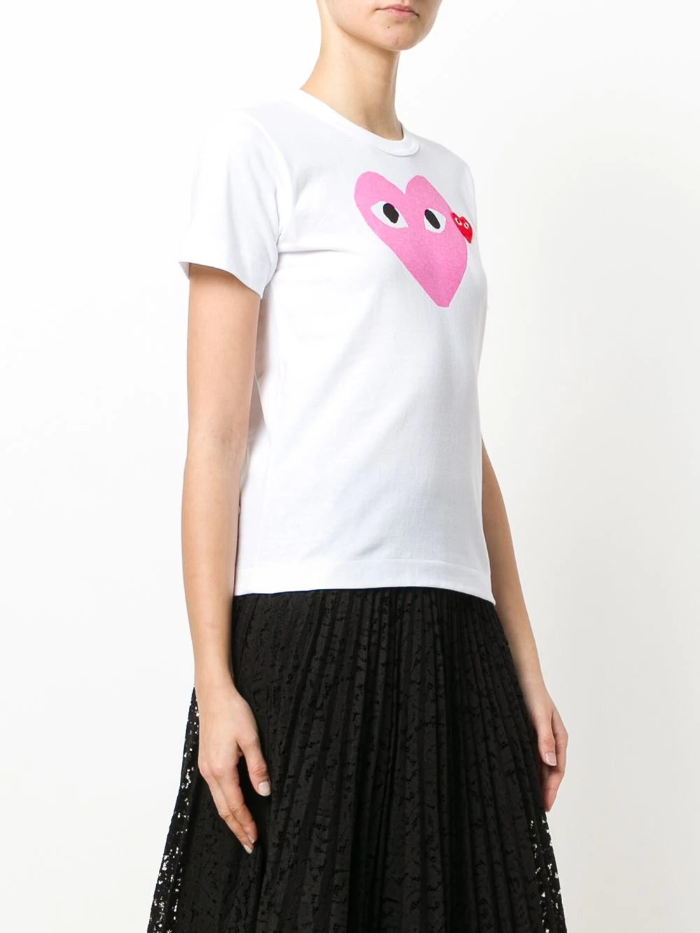 heart logo T-shirt - 3