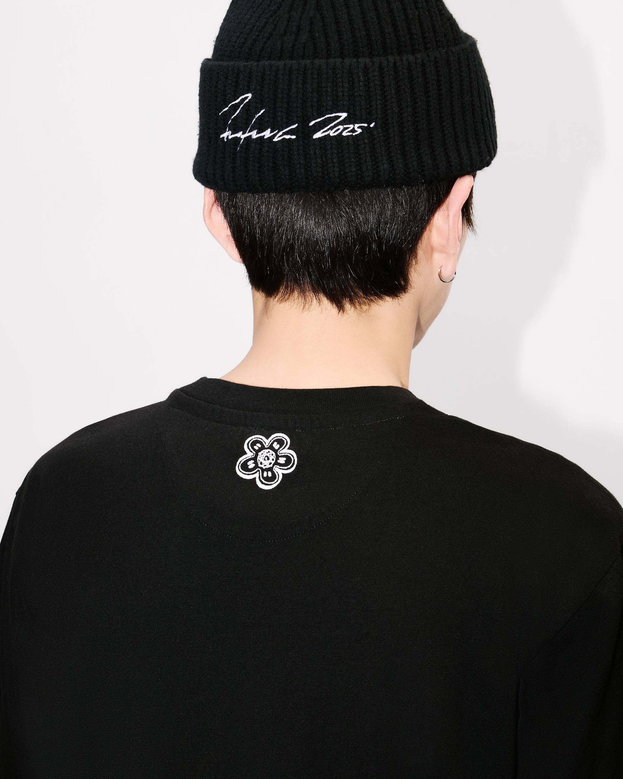 'Kenzo x Futura 2000' embroidered T-shirt in cotton - 7