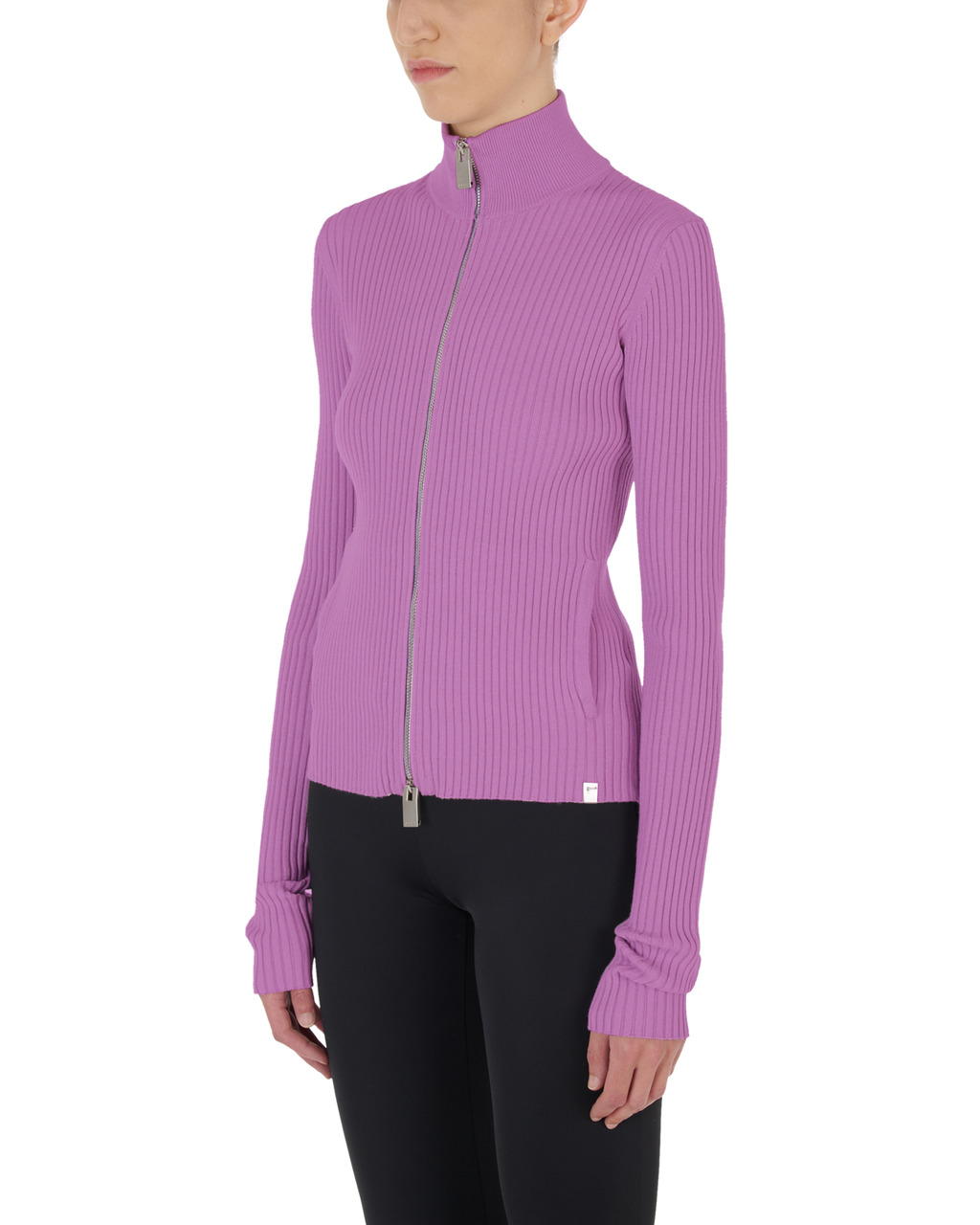 KNIT ZIP CARDIGAN - 3