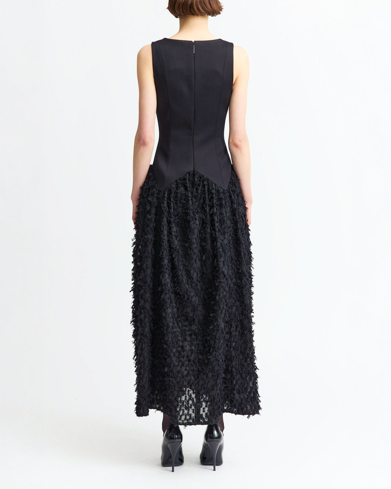 TONYE MIDI DRESS IN TAILORING - 4