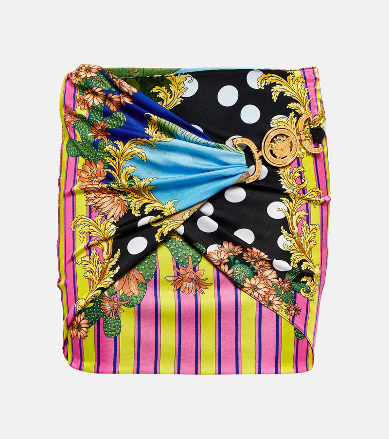 Medusa Palm Springs wrap miniskirt - 1
