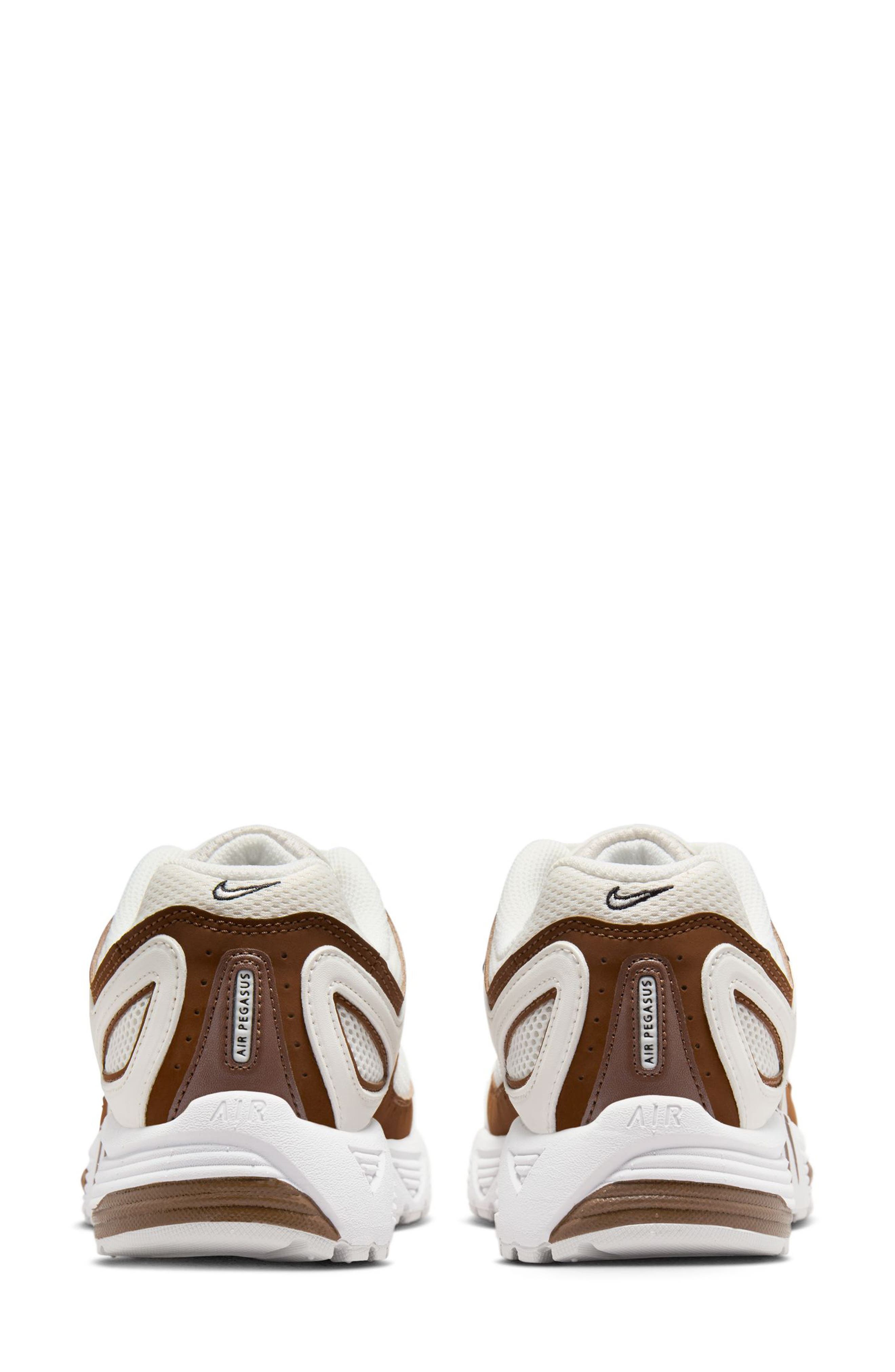 Nike Air Pegasus 2005 Sneaker in White/White/Fauna Brown at Nordstrom - 5