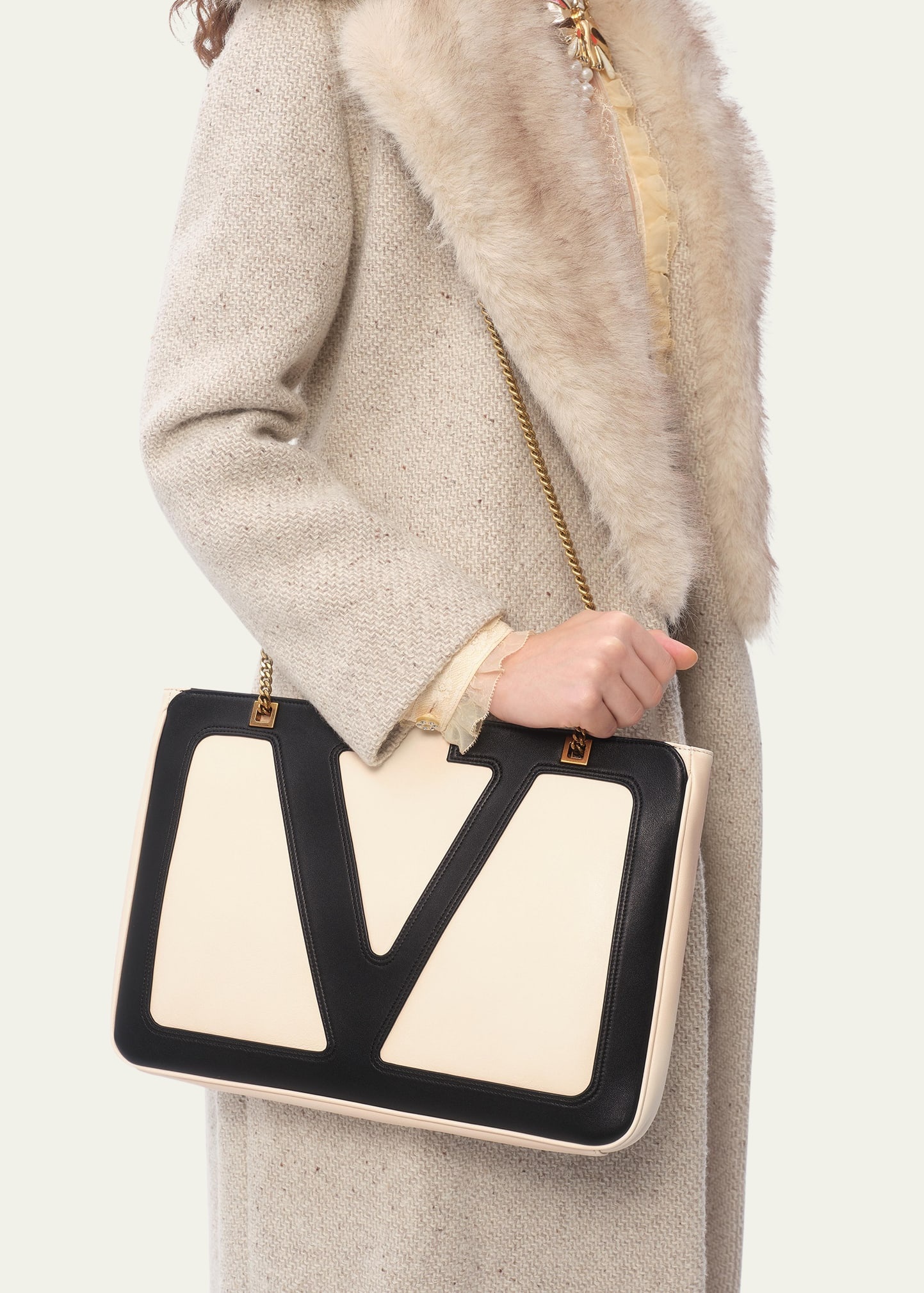 Viva Superstar Medium Leather Tote Bag - 2