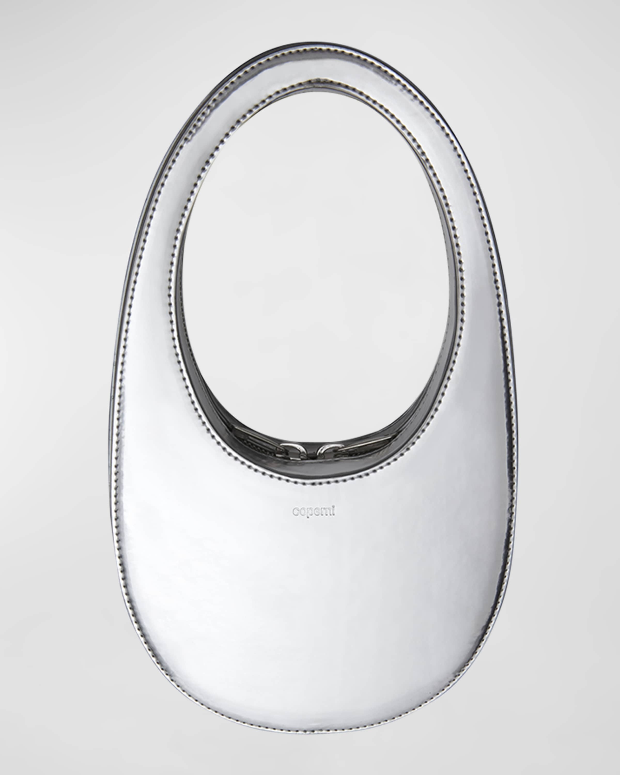 Swipe Mini Metallic Top-Handle Bag - 1