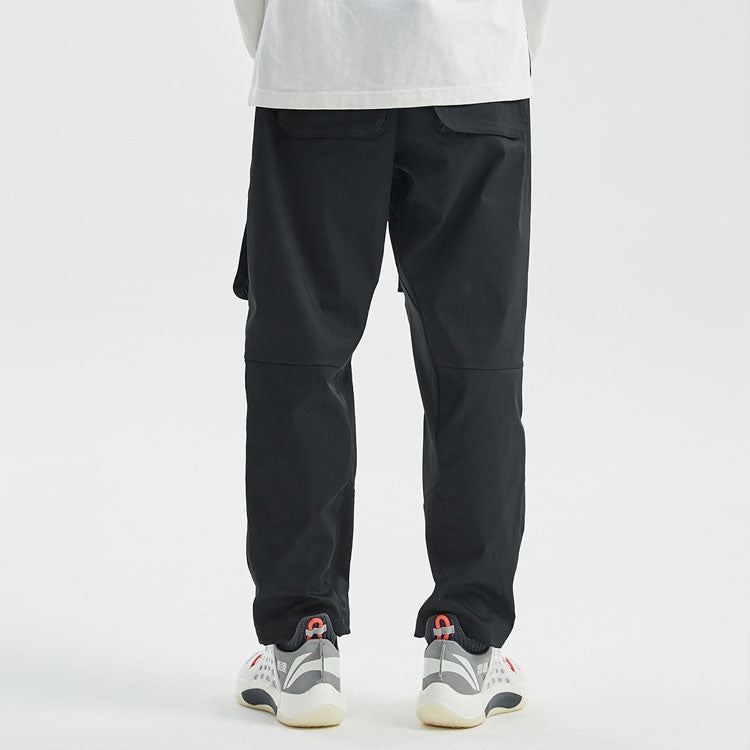 Li-Ning BadFive Loose Cargo Pants 'Black' AKXR071-2 - 4
