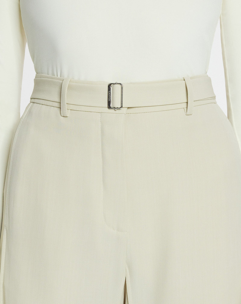 TAILORED WOOL-BLEND PANTS 5