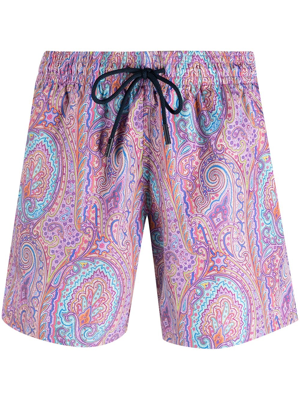 paisley-print swim shorts - 1