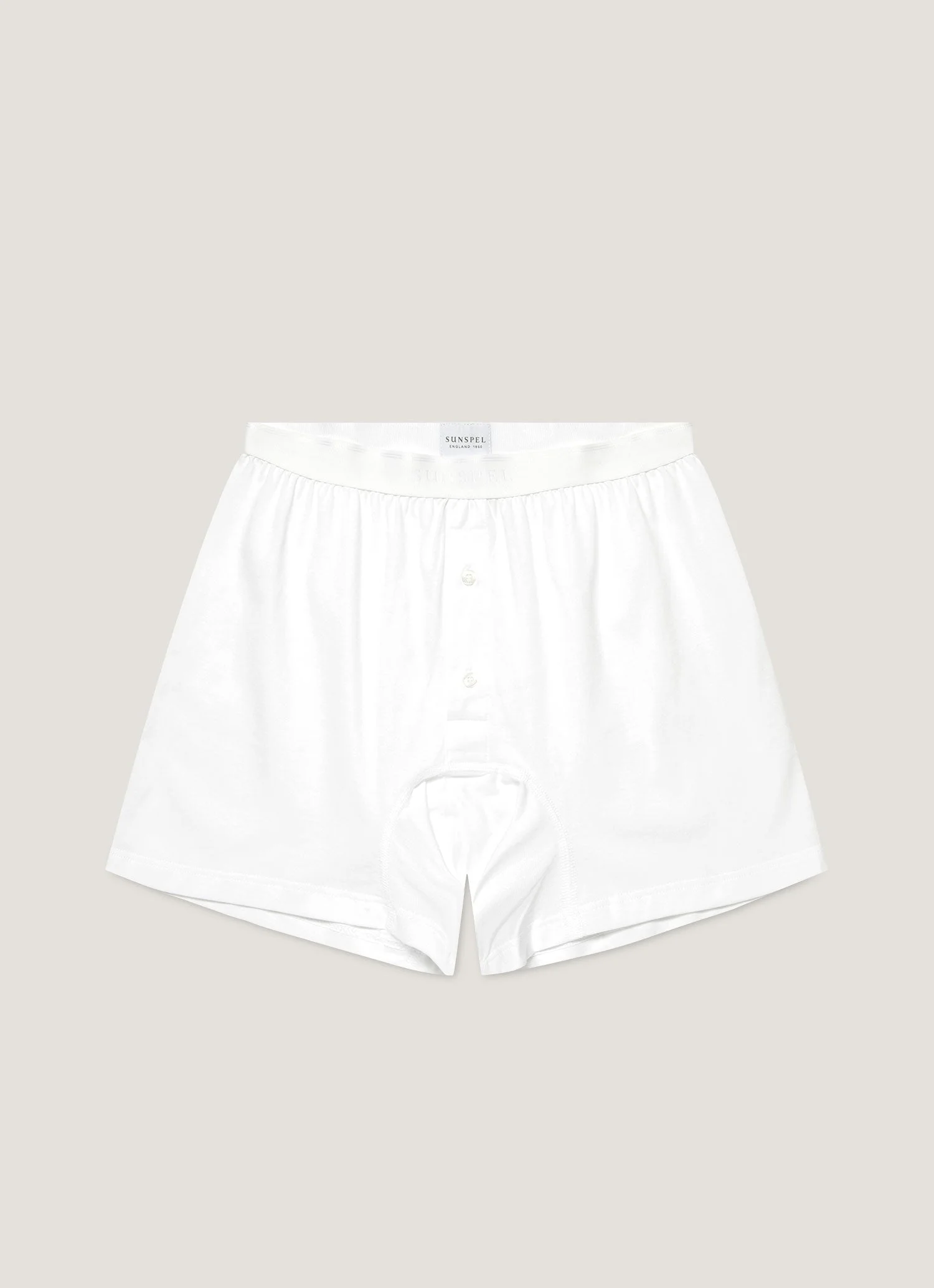 Superfine Cotton Two‑Button Boxer Briefs - 1