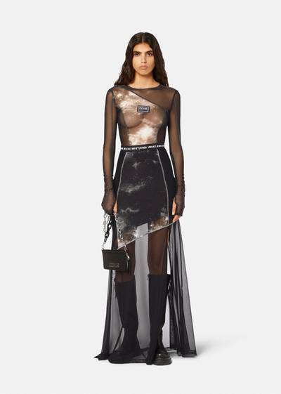VERSACE JEANS COUTURE Galaxy Couture Maxi Skirt outlook