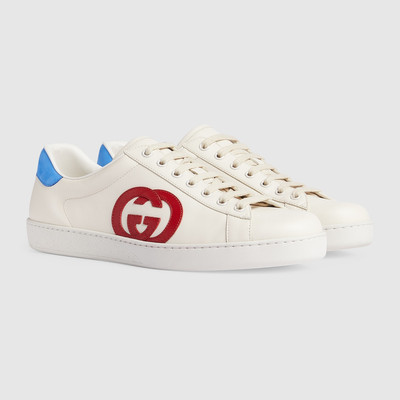 GUCCI Men's Ace sneaker with Interlocking G outlook