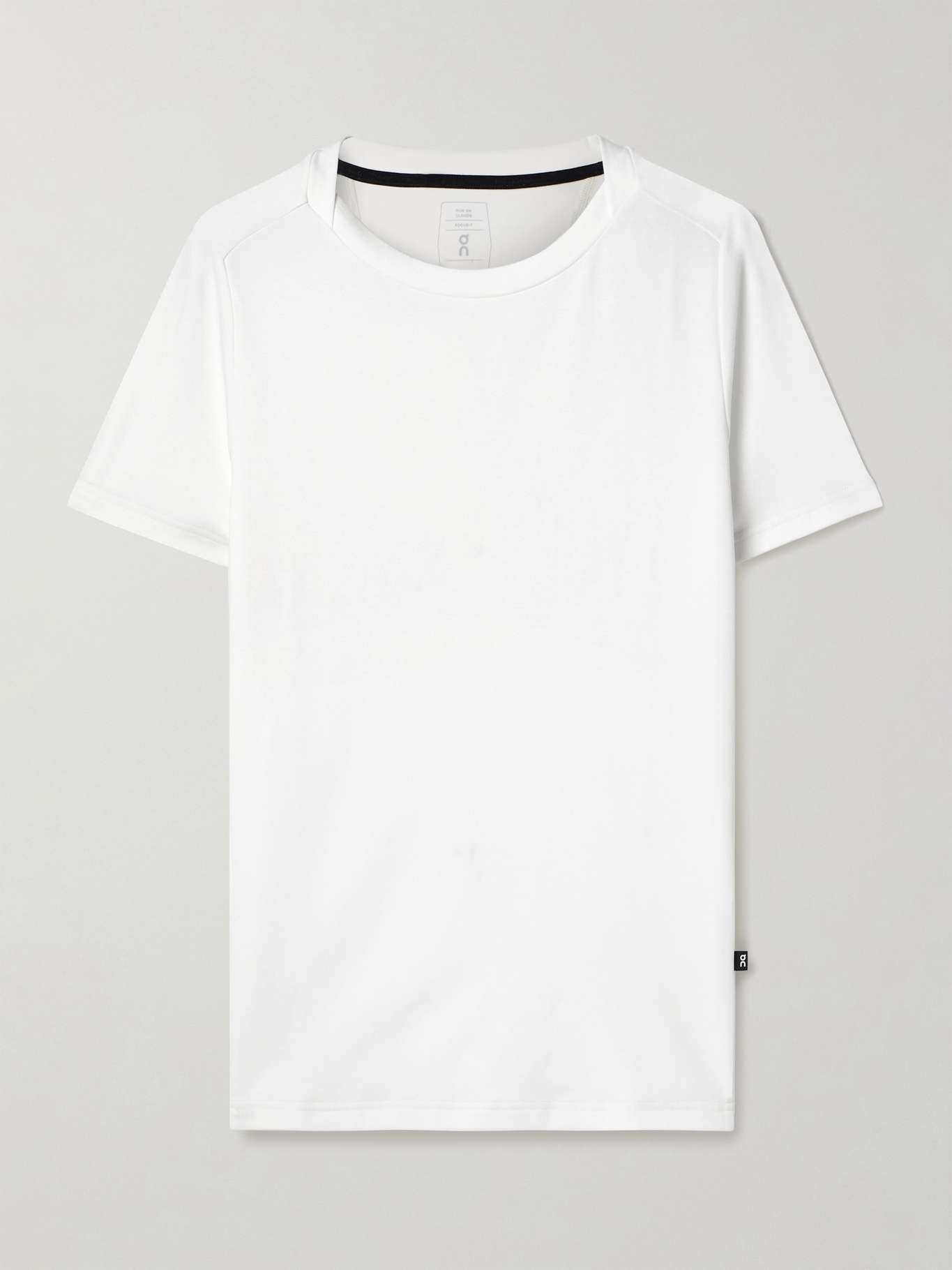 Focus cotton-blend jersey T-shirt - 1