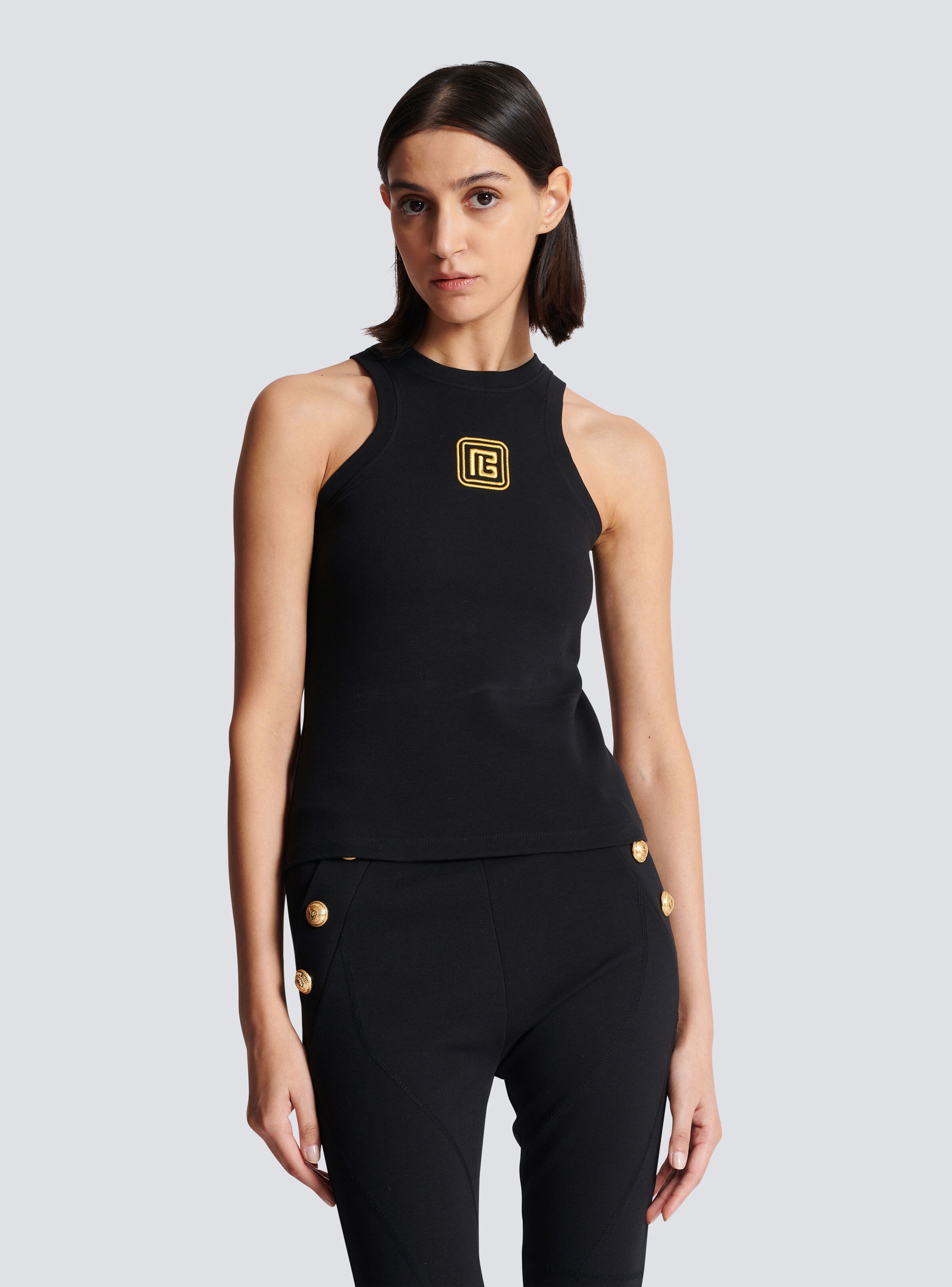 Tank top with Retro PB embroidery - 7