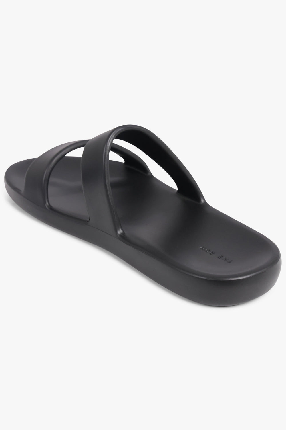 FOAM DOUBLE STRAP SLIDE | BLACK - 3