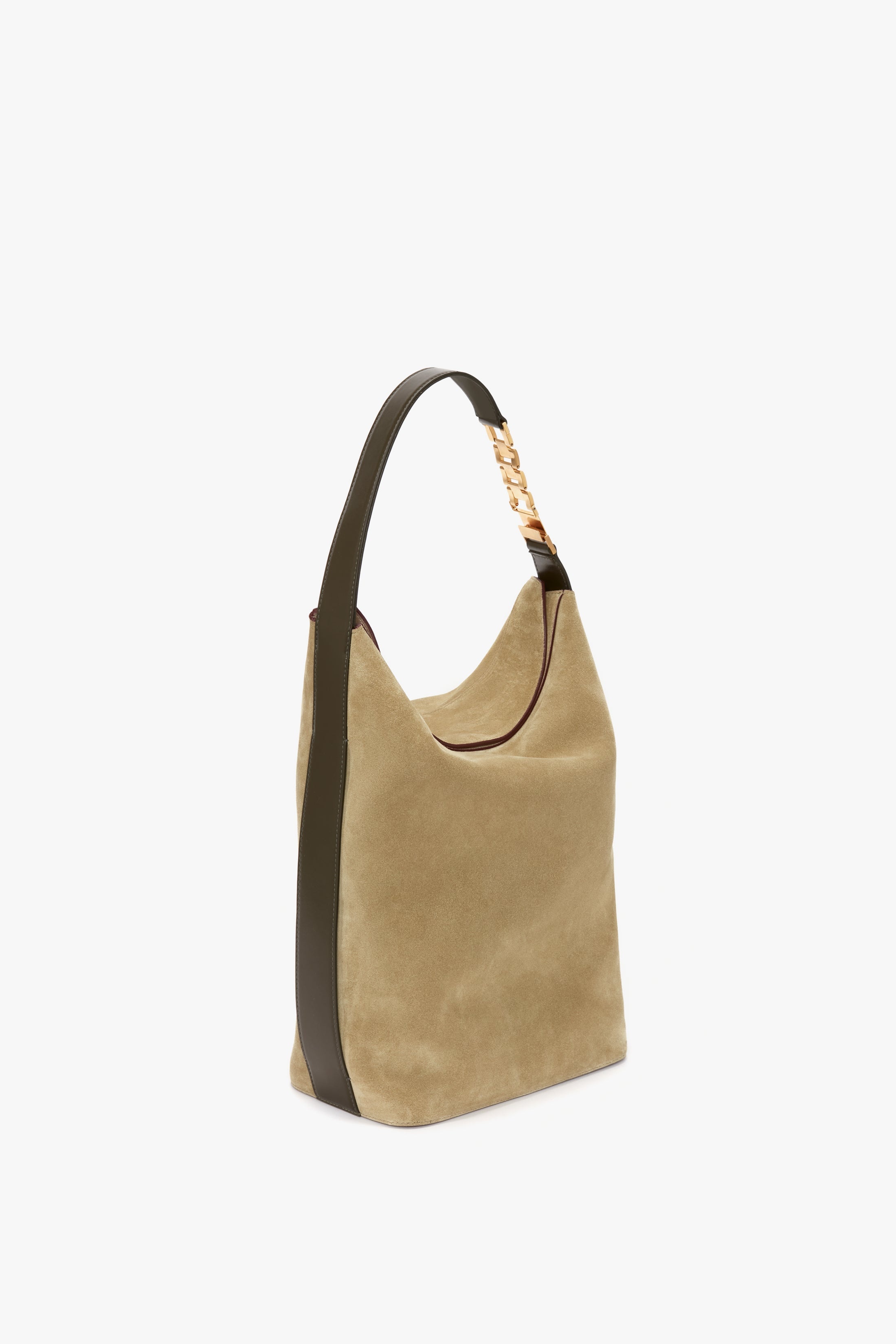 Large Belt Bag in Lichen Suede - 4